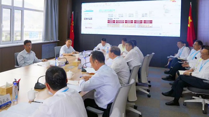 省委常委、副省长张锦刚到线上买球入口(中国大陆)官方网站集团调研